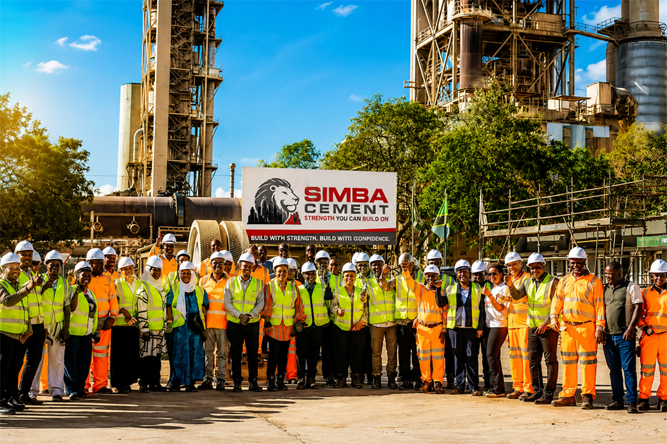 Simba Cement manufacturing plant